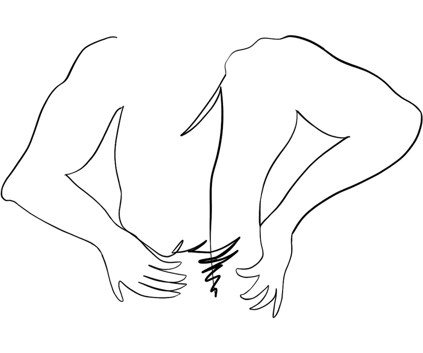Diagram of rTMS treatment for chronic pain